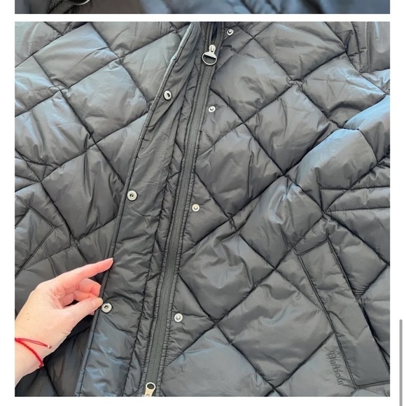 Barbour Hoxa Plus Size Quilted Jacket Size 3X Coat - Picture 8 of 9